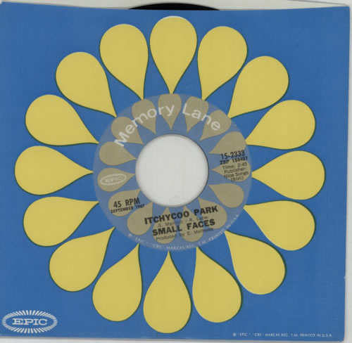 SMALL FACES ITCHYCOO PARK 7インチシングル Small Faces - Itchycoo Park 7'' Vinyl Germany | eBay